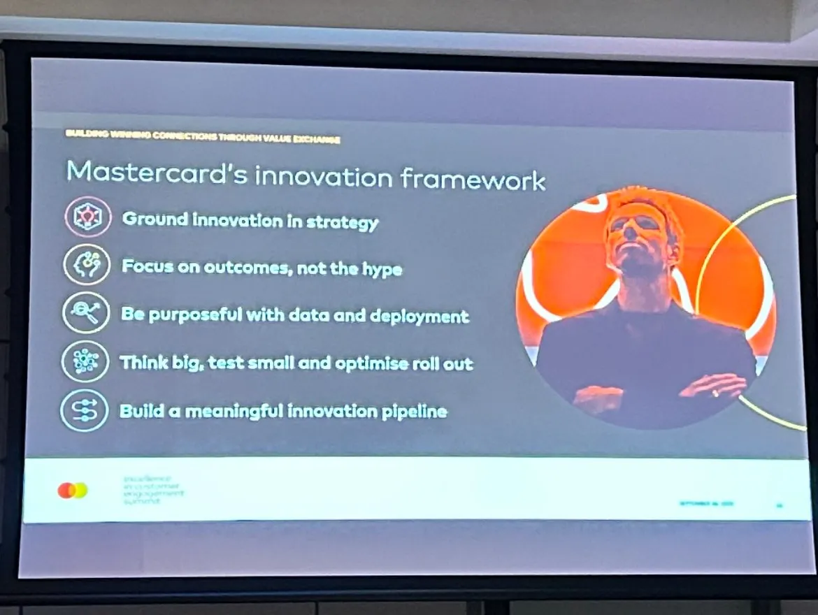 Mastercard’s innovation framework